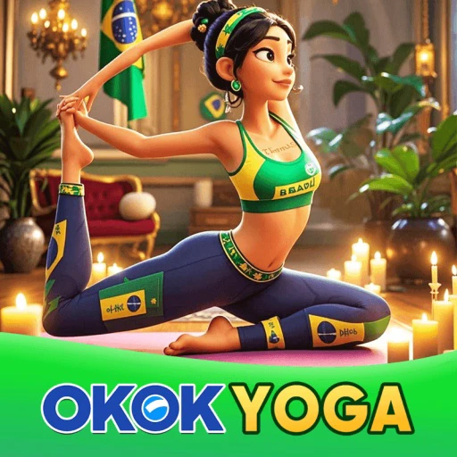OKOK Yoga Oficial 💯️ - O melhor cassino online do Brasil Logo